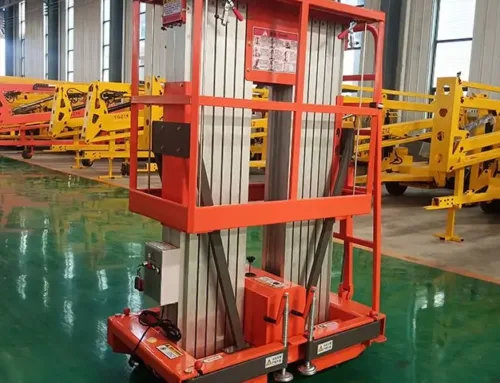 Self-propelled Scissor Lift and Double Mast Aluminum Alloy Lift Exported to Uruguay